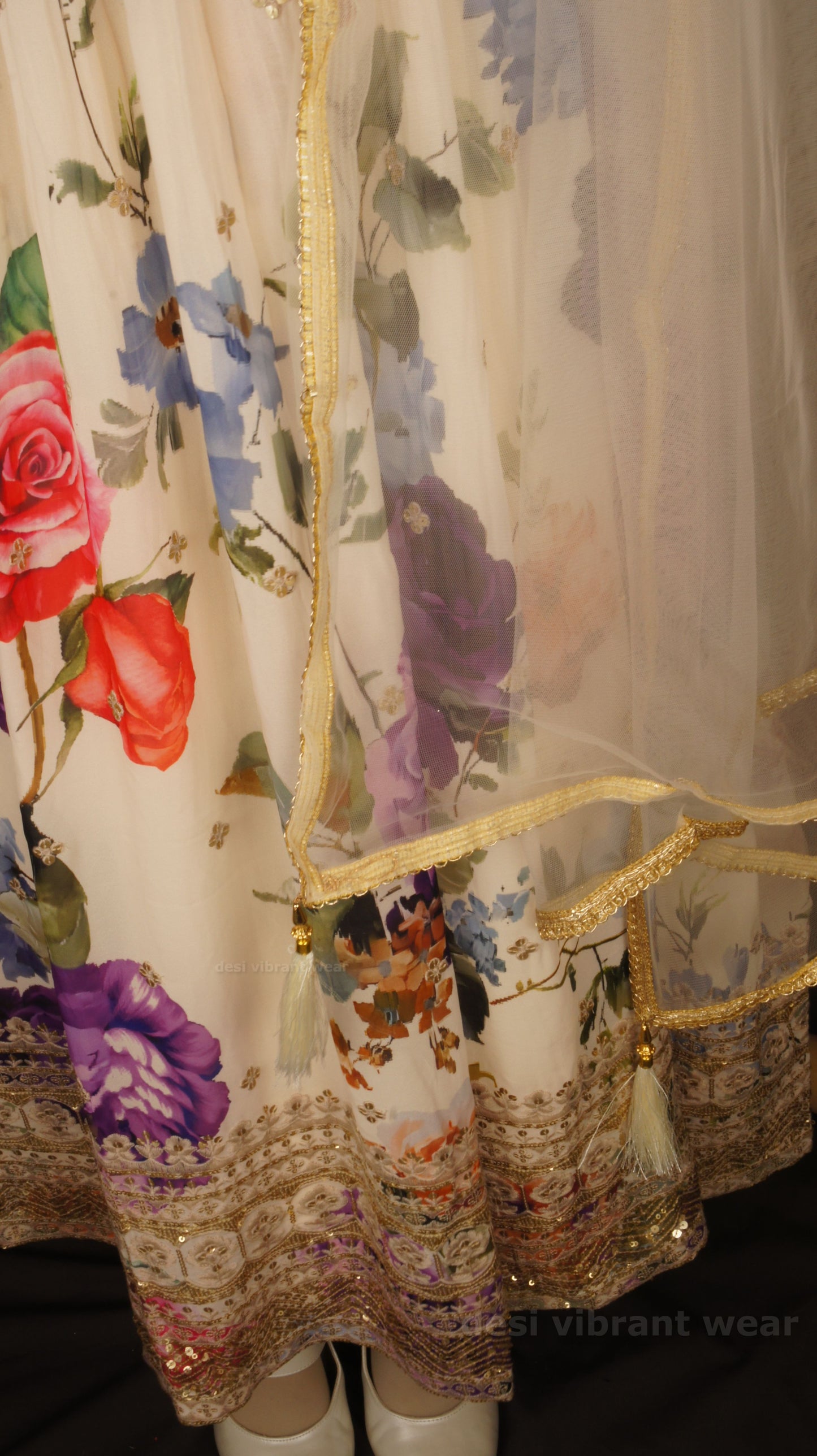 Floral Fantasy Anarkali