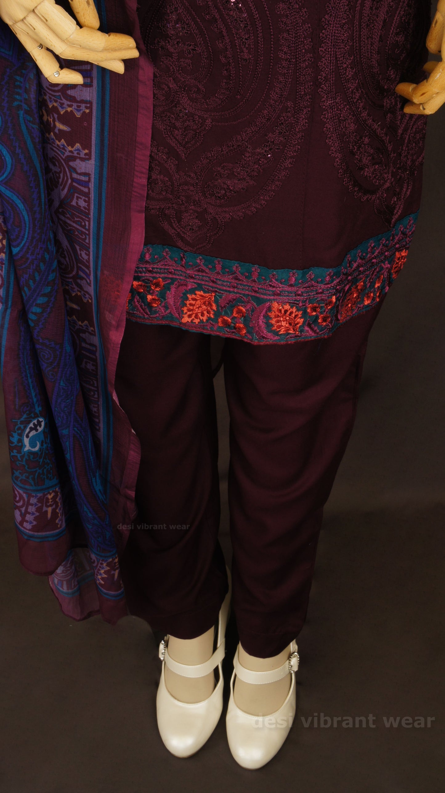 Elegant Rayon Cotton Suit
