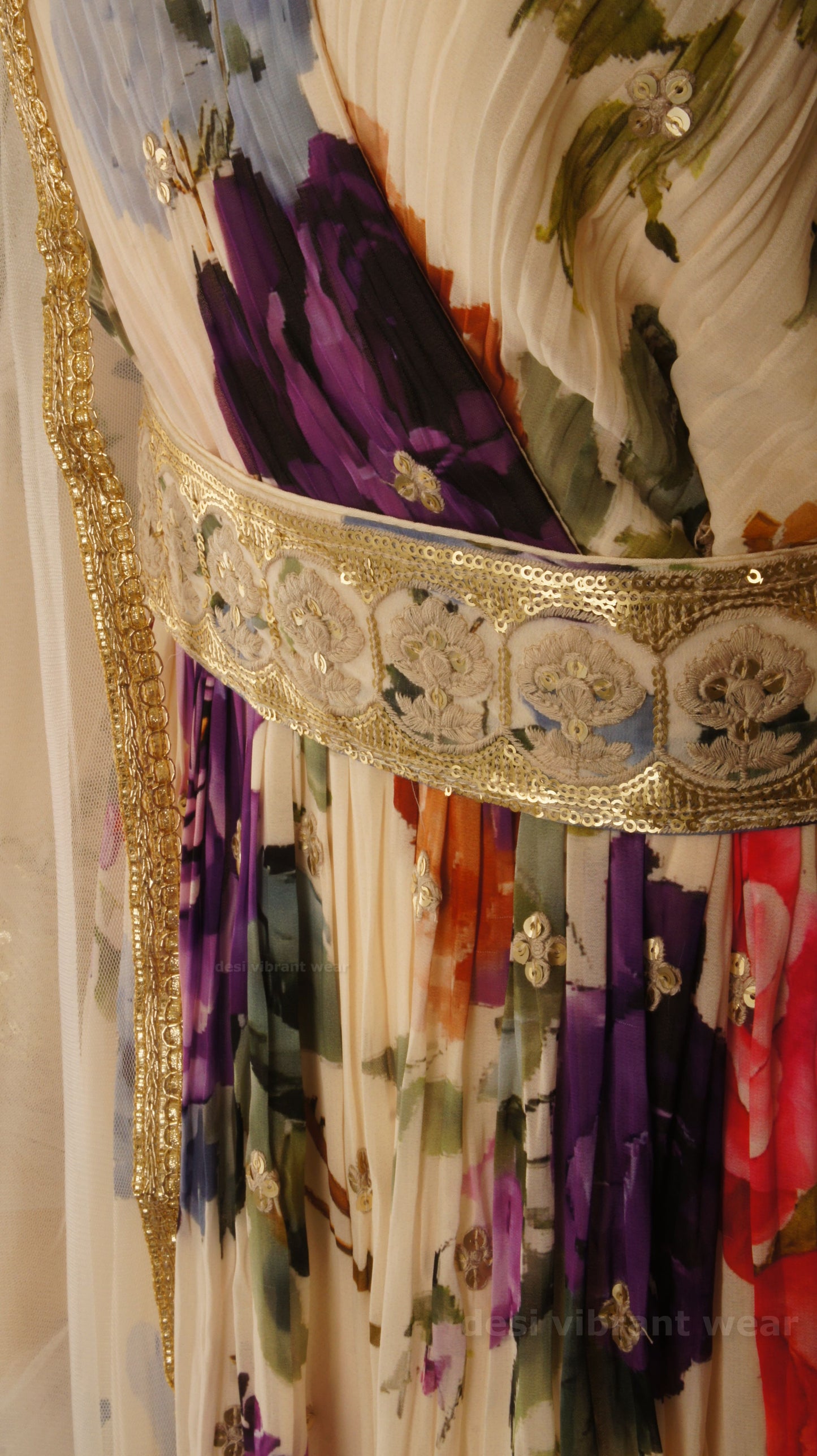 Floral Fantasy Anarkali