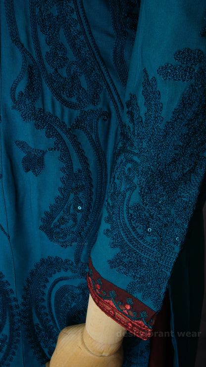Elegant Rayon Cotton Suit